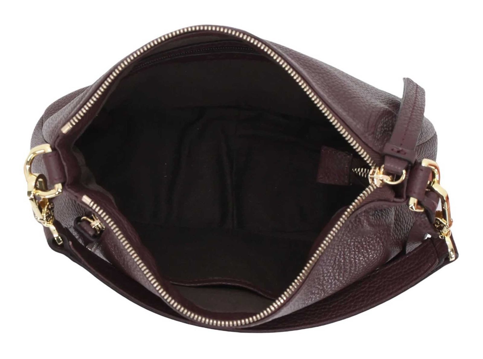 Abro Schultertasche Hobo Bag Juna, aus echtem Leder