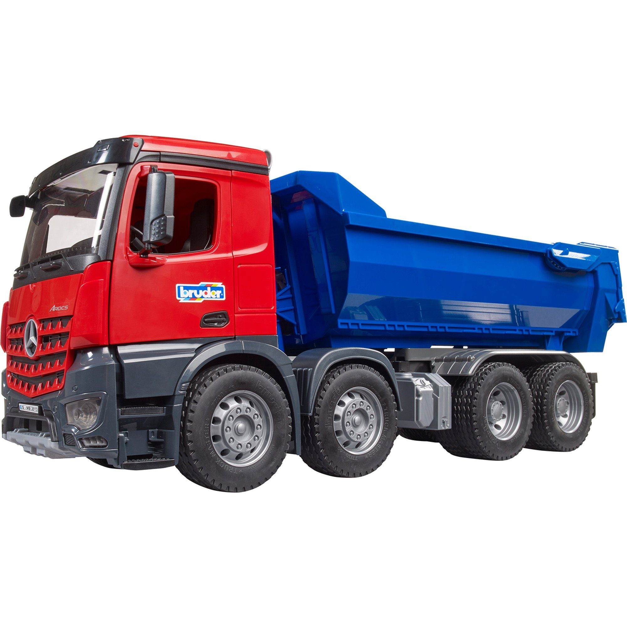 Bruder® Spielzeug-LKW bruder Mercedes Benz Arocs Halfpipe Kipp-LKW