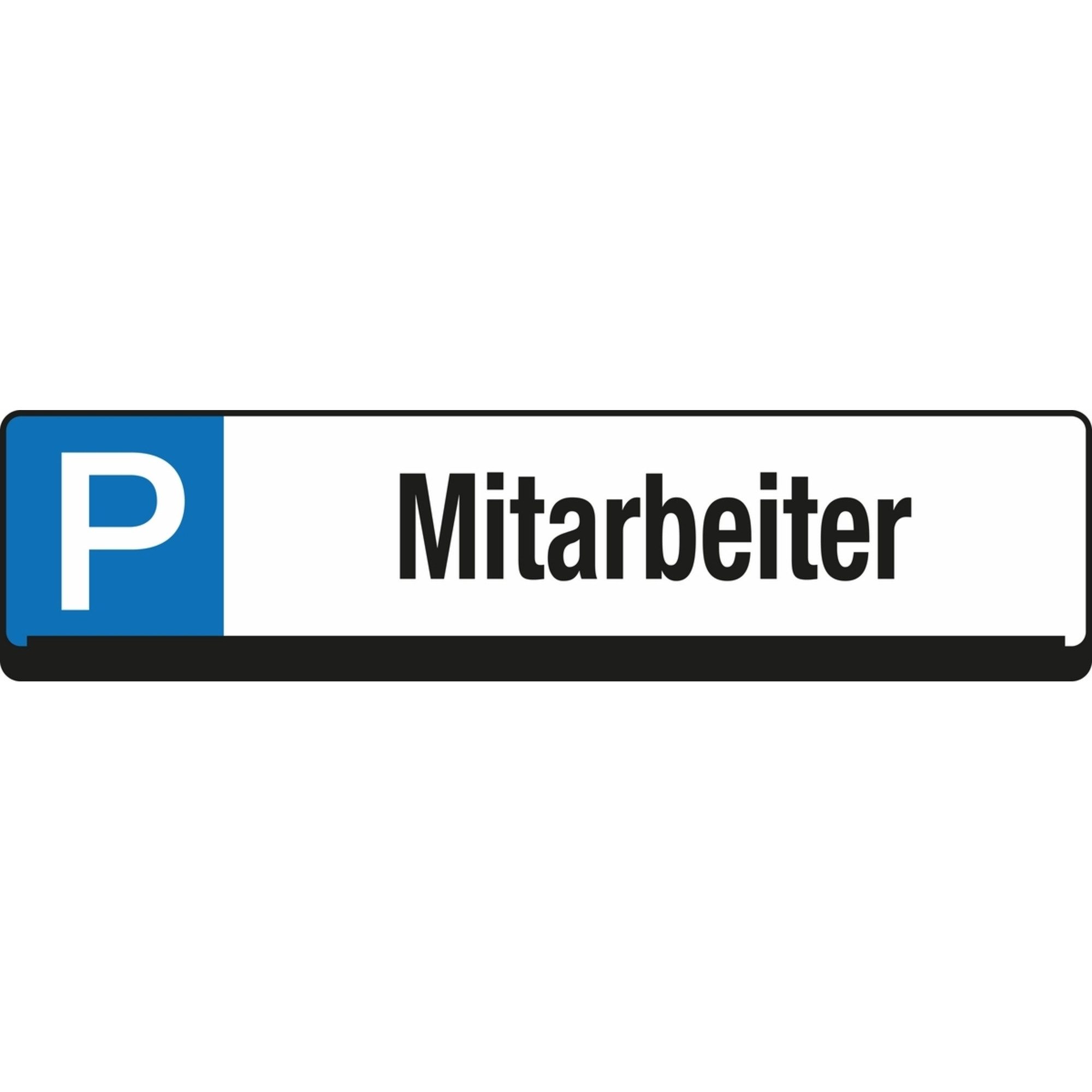 EICHNER Hinweisschild Parkplatzschild 9219-00269 Mitarbeiter