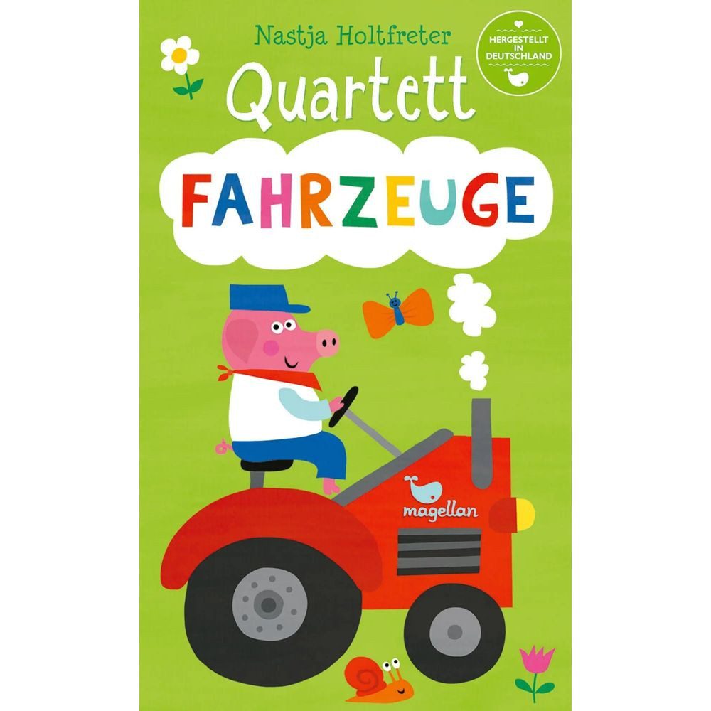 Magellan Spiel Quartett - Fahrzeuge