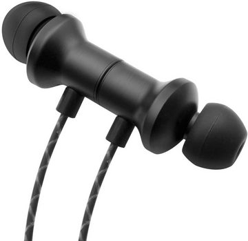 Technaxx MusicMan ANC In-Ear Kopfhörer BT-X42 Stereo Headest Freisprechfunktion wireless In-Ear-Kopfhörer (Bluetooth V4.2, A2DP 1.3, AVRCP 1.5, EDR Klasse 2, HFP 1.5, ANC, Eingebautes Mikrofon für Telefonate, Kein Kabelsalat dank magnetischer Verbindung der Kopfhörer)