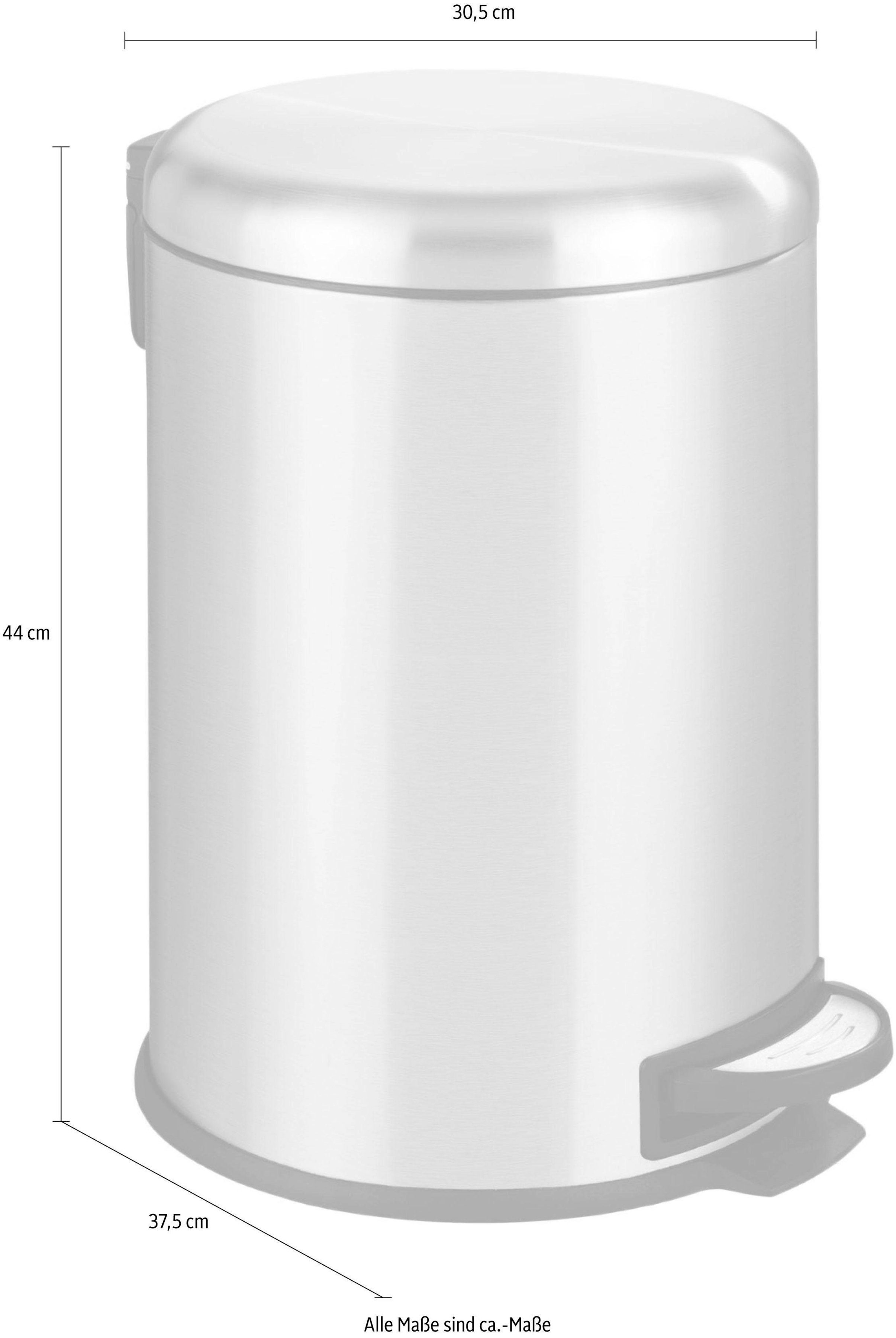WENKO Mülleimer Leman, 20 Liter Fassungsvermögen