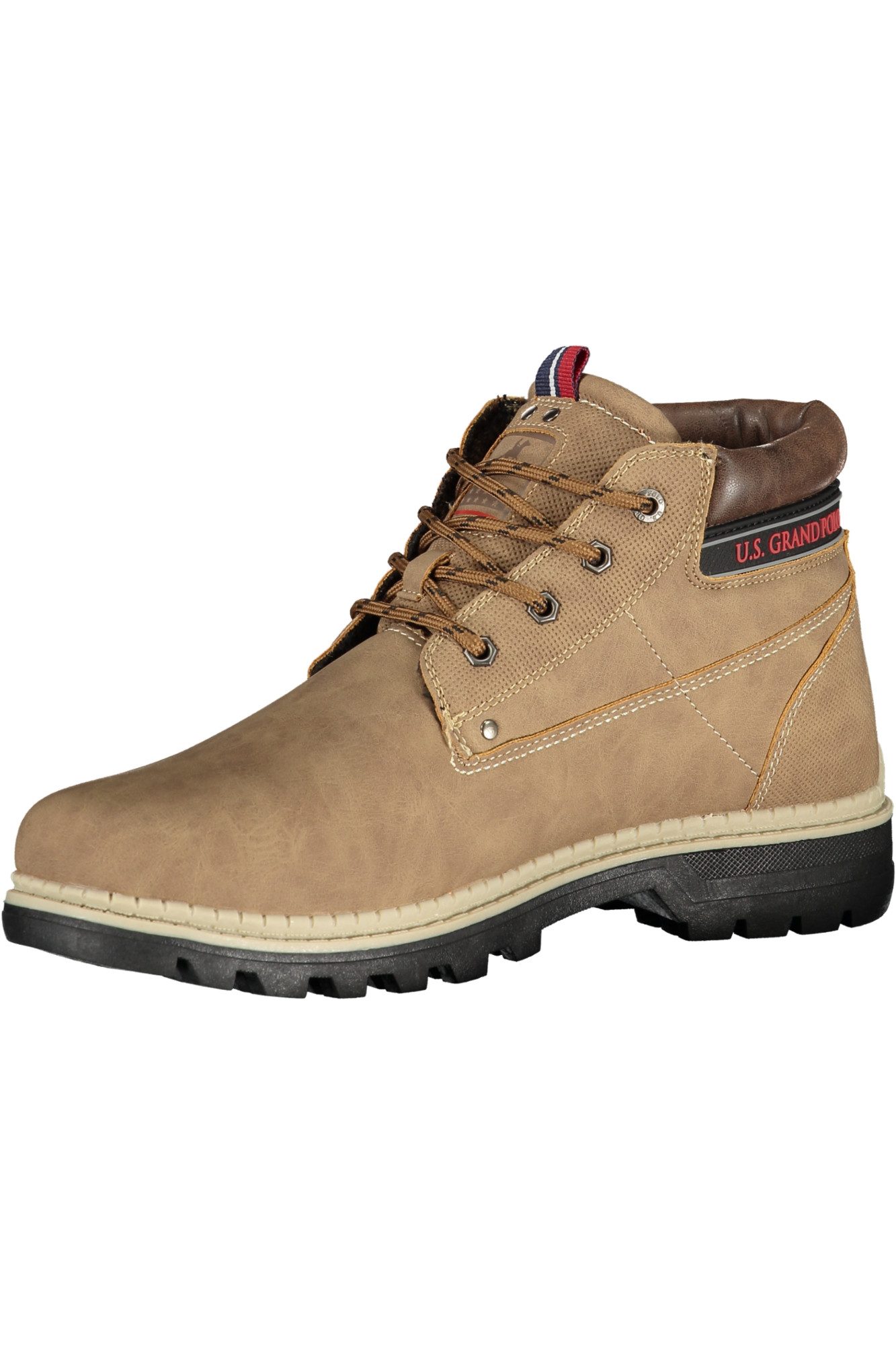 U.S. Polo Stiefelette Elegante braune Stiefeletten für Herren mit