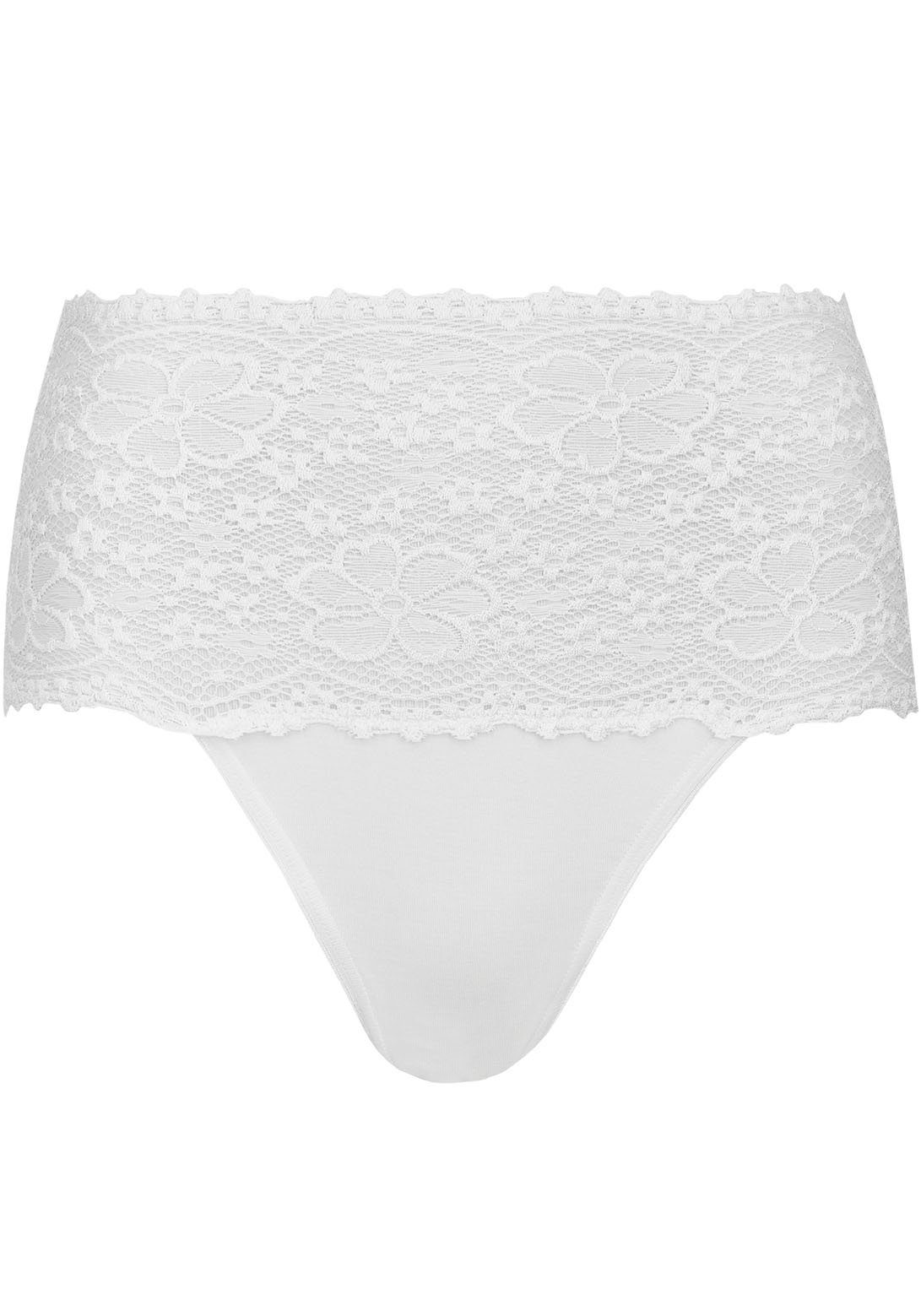 Nina Von C. Taillenslip "Millefleurs" (2er Pack) eng, elastisch, bequem, feminin, breiter Bund mit Spitze, Viskosemix