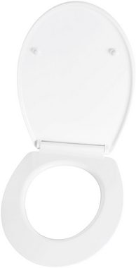 CORNAT WC-Sitz Außergewöhnliche 3D-Relief Optik - Pflegeleichter Duroplast, Quick up & Clean Funktion - Absenkautomatik / Toilettensitz