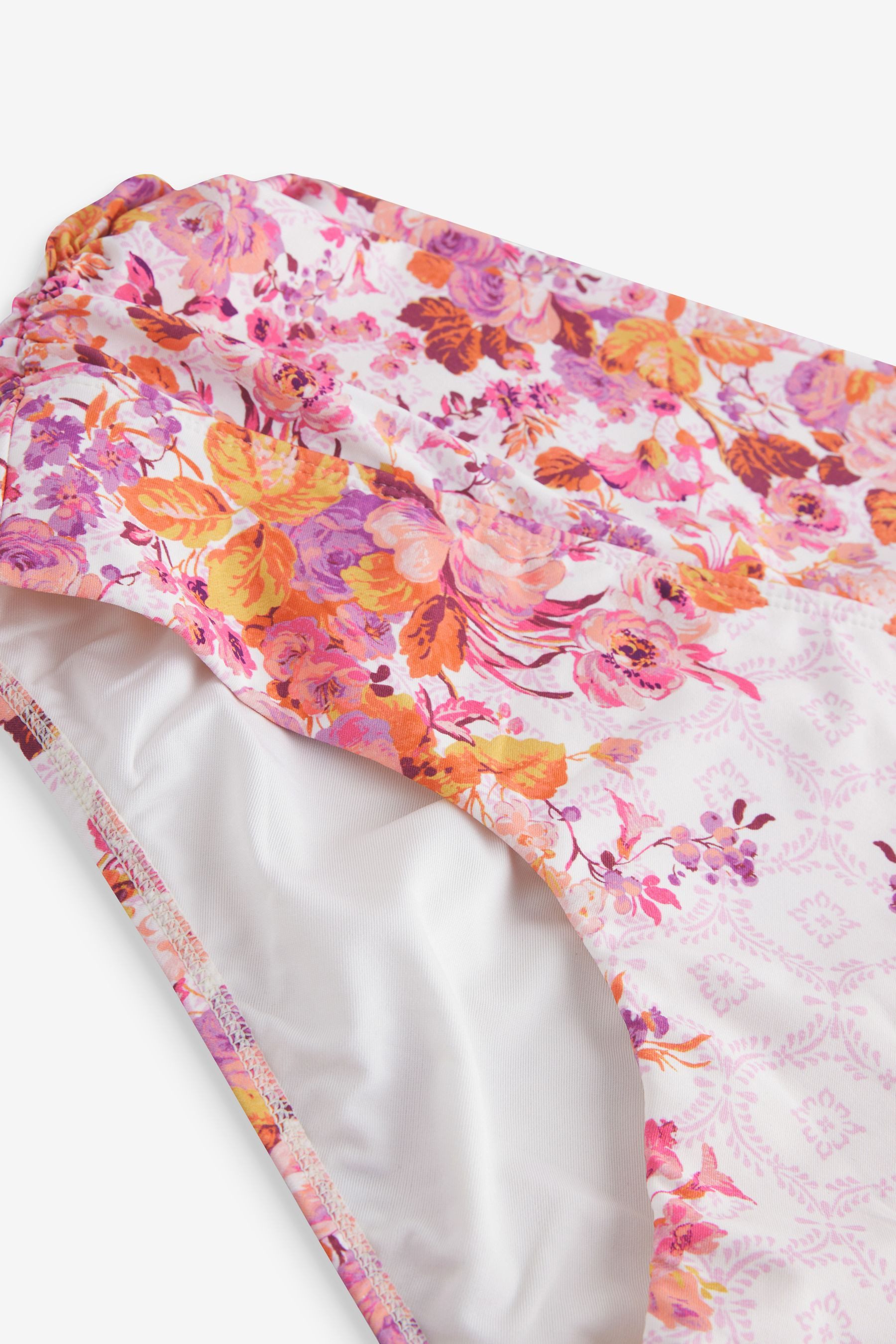 LAURA ASHLEY Highwaist-Bikini-Hose Laura Ashley Rolltop-Bikinihose mit hohem Bund (1-St)