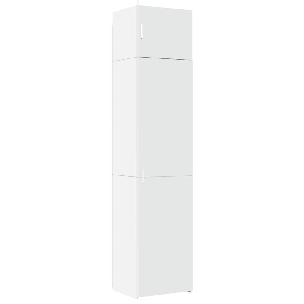 vidaXL Sideboard Hochschrank Schmal Weiß 50x42,5x225 günstig online kaufen