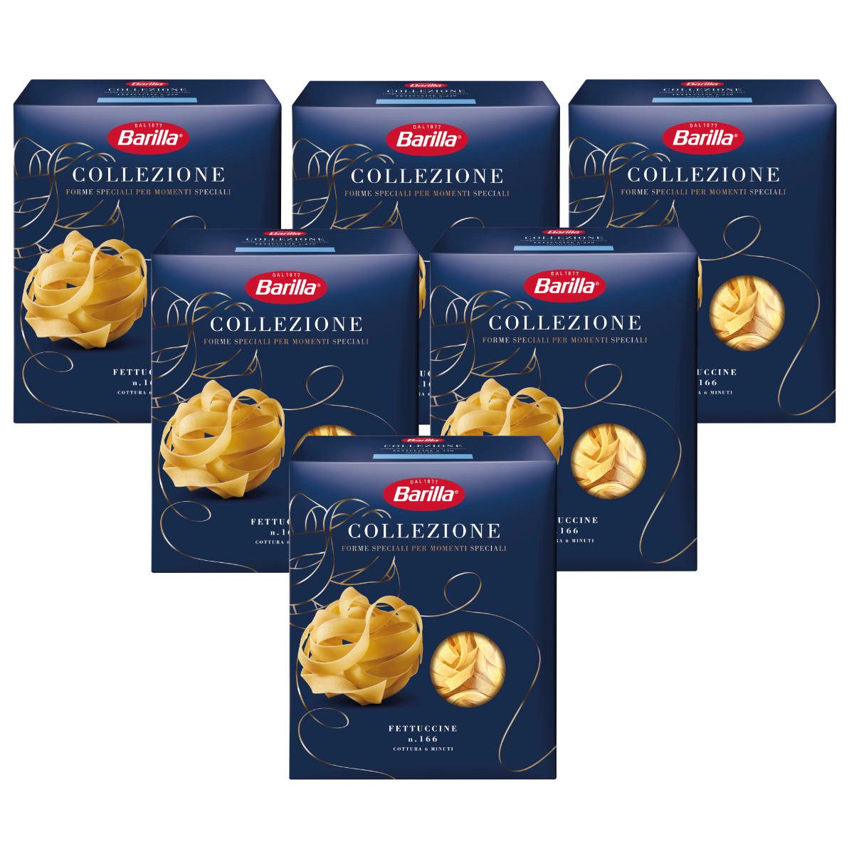 Barilla Nudeln, Barilla La Collezione Fettuccine Toscane Pasta 500g 6er Pack