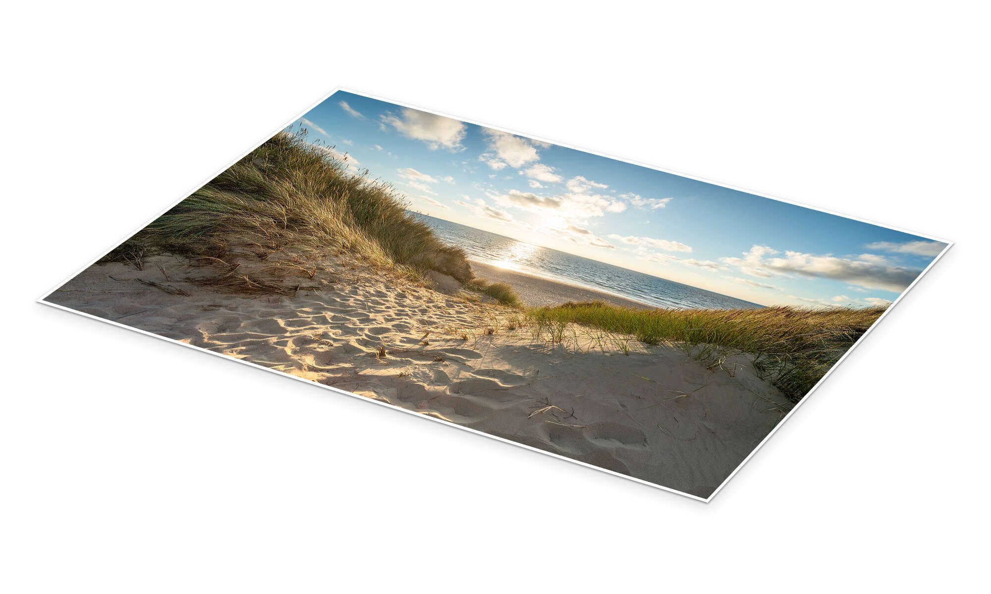 Posterlounge Wandbild Dünen am Strand I, Jan Christopher Becke, erhältlich als Poster, Leinwandbild, Wandsticker oder Acrylglasbild
