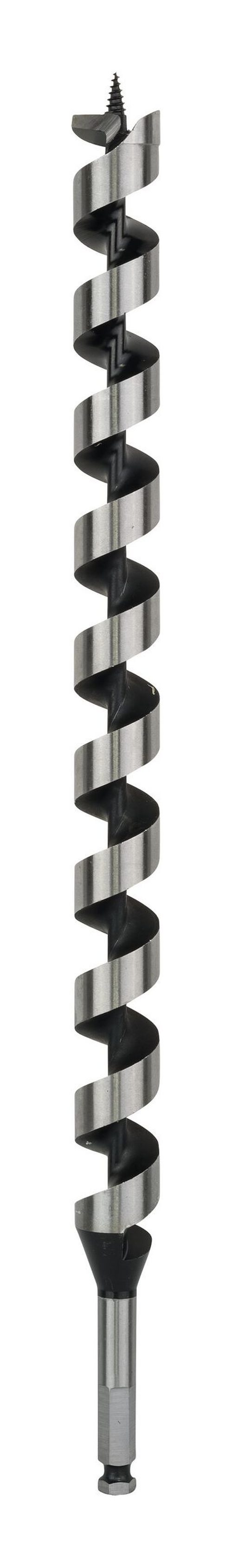 BOSCH Holzbohrer, Holzschlangenbohrer, Sechskant, 28 x 450 mm