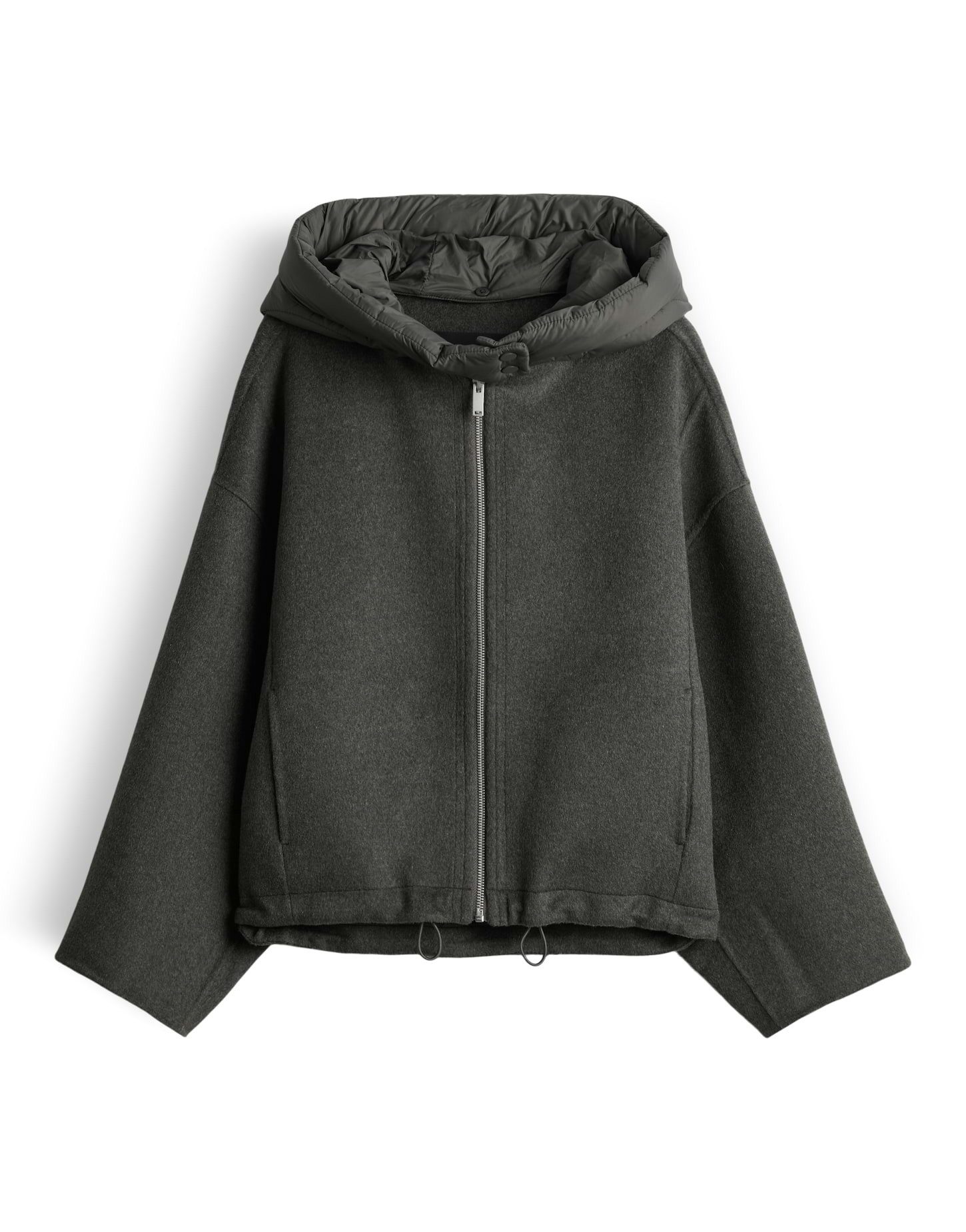 OPUS Wolljacke Hikone Nahttaschen vorne