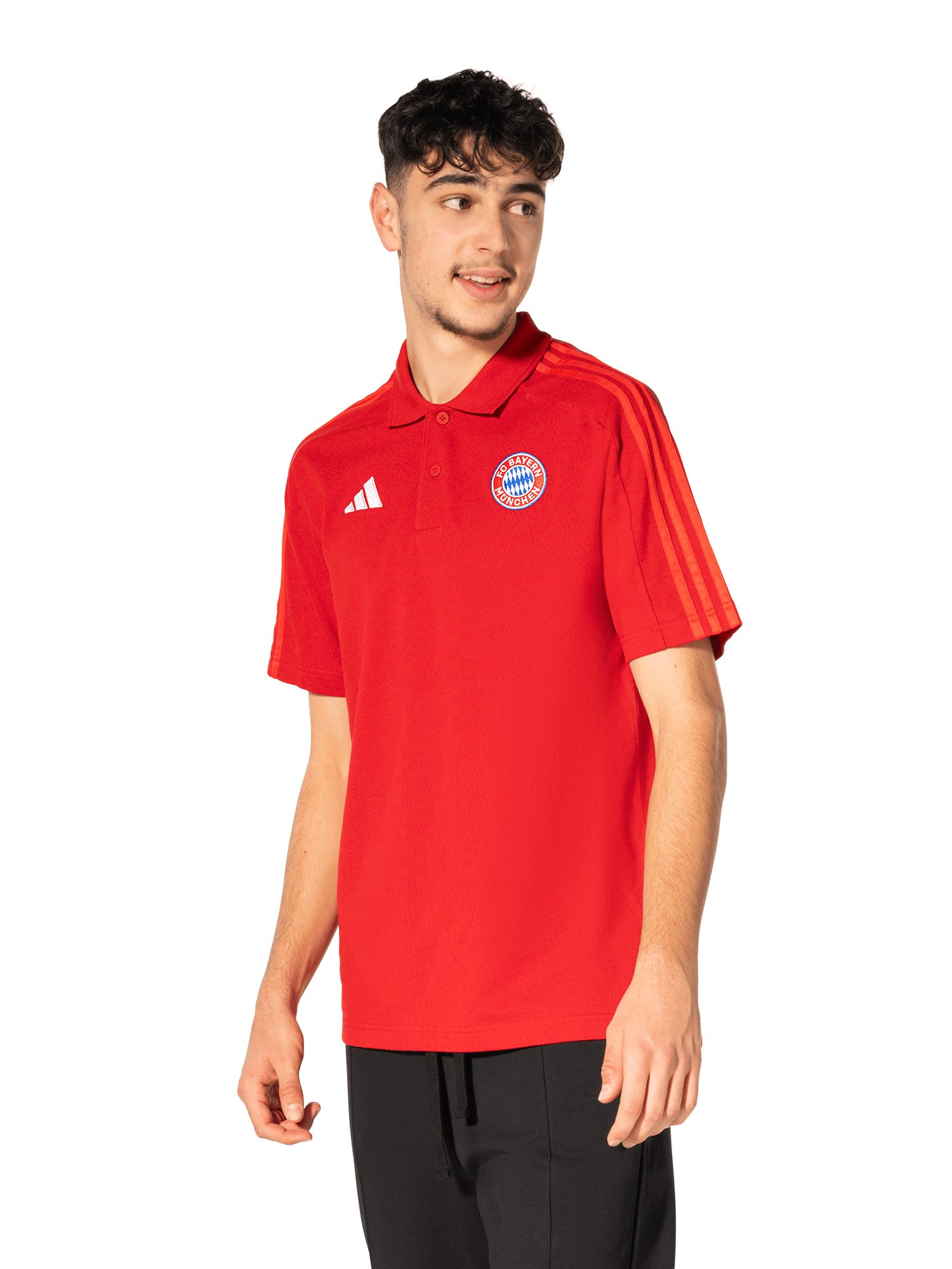 adidas Performance Poloshirt FC Bayern München, Polo DNA, Herren, Bordeaux