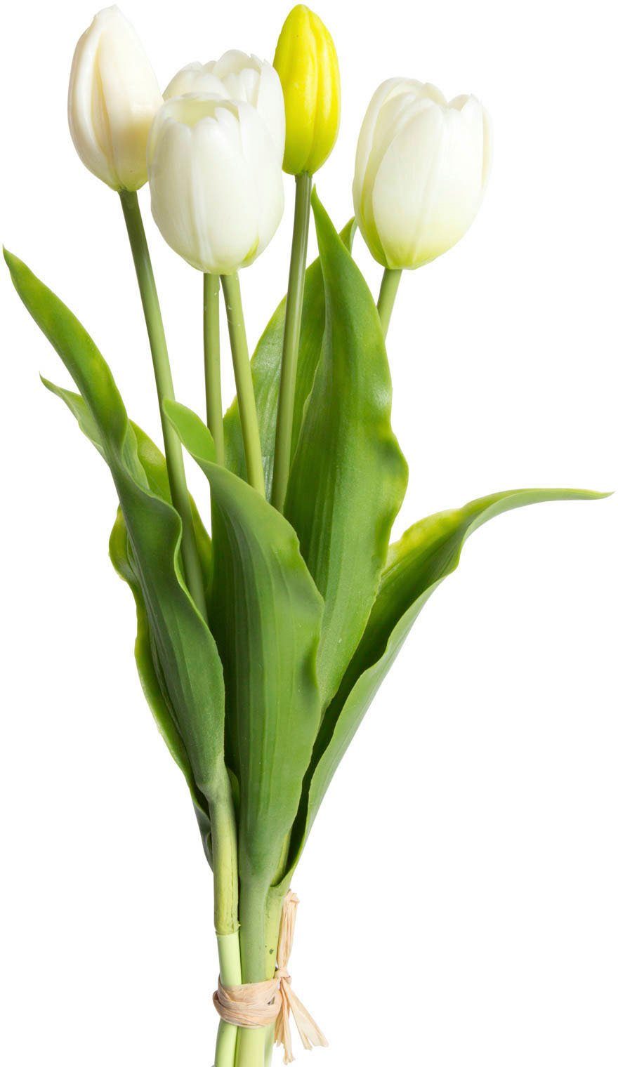 Kunstblume Tulpenbündel Holland real Touch Tulpe, günstig online kaufen