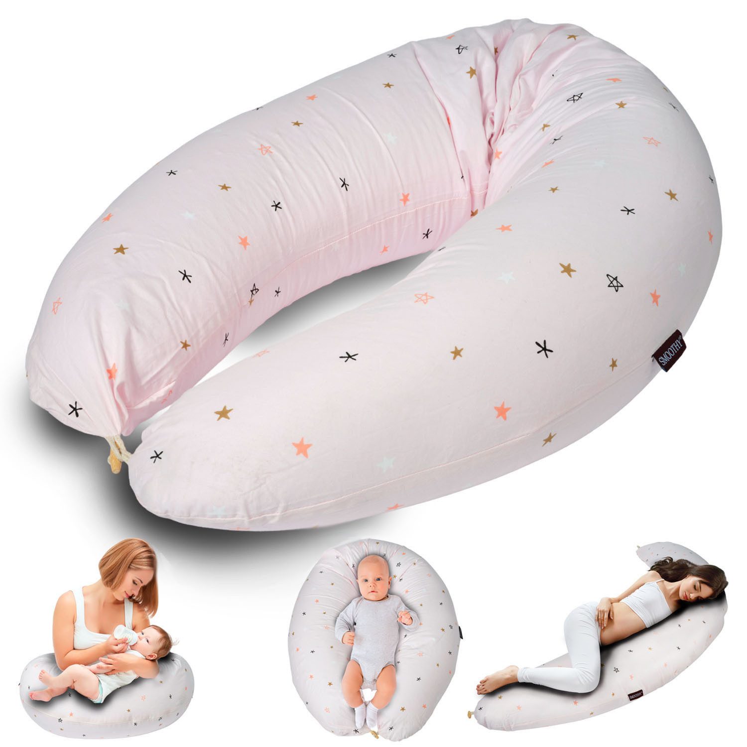 Smoothy Stillkissen Smoothy Schwangerschafts- & Stillkissen – Seitenschläferkissen