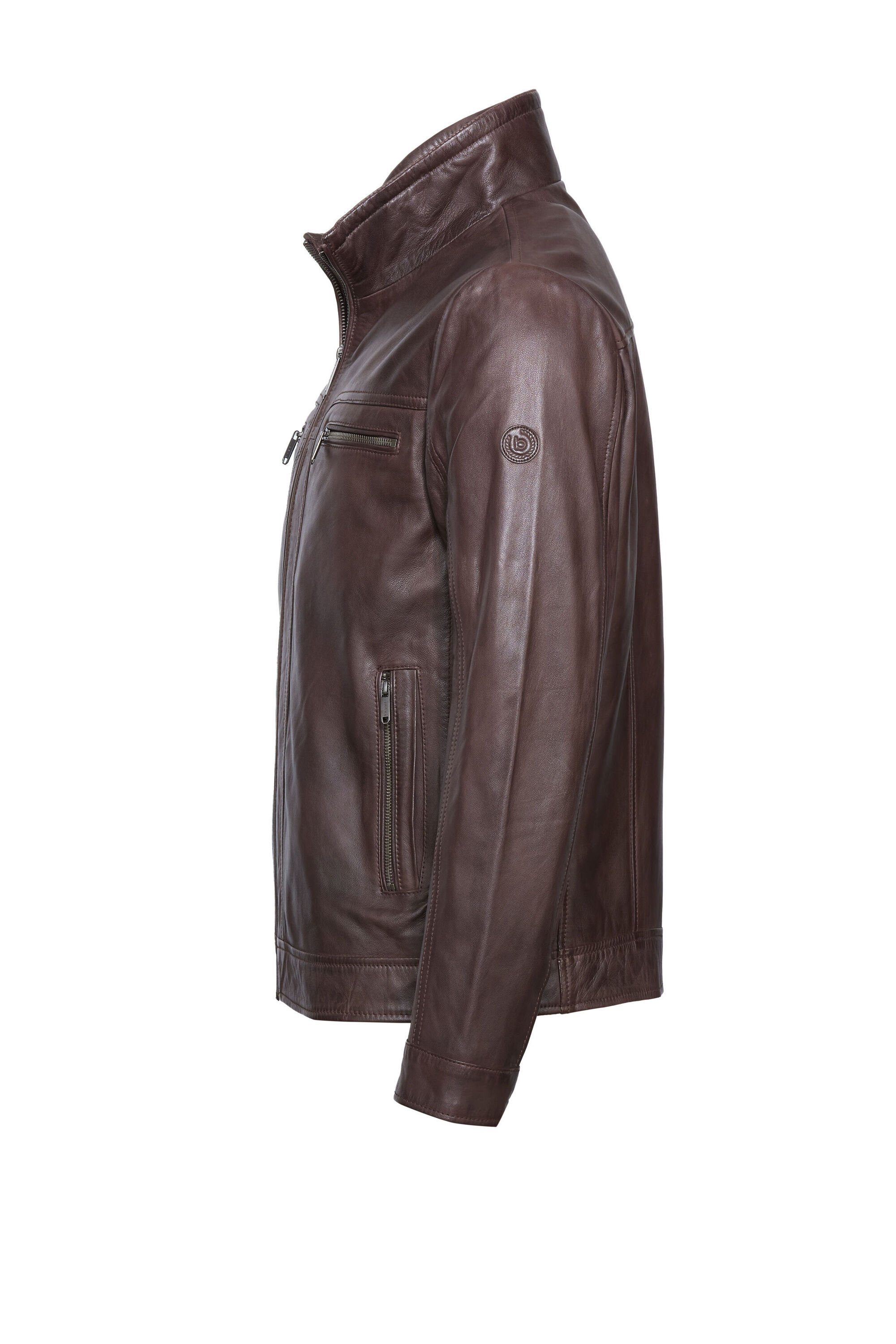 bugatti Lederjacke BUMATTI (1-St) aus hochwertigem Leder