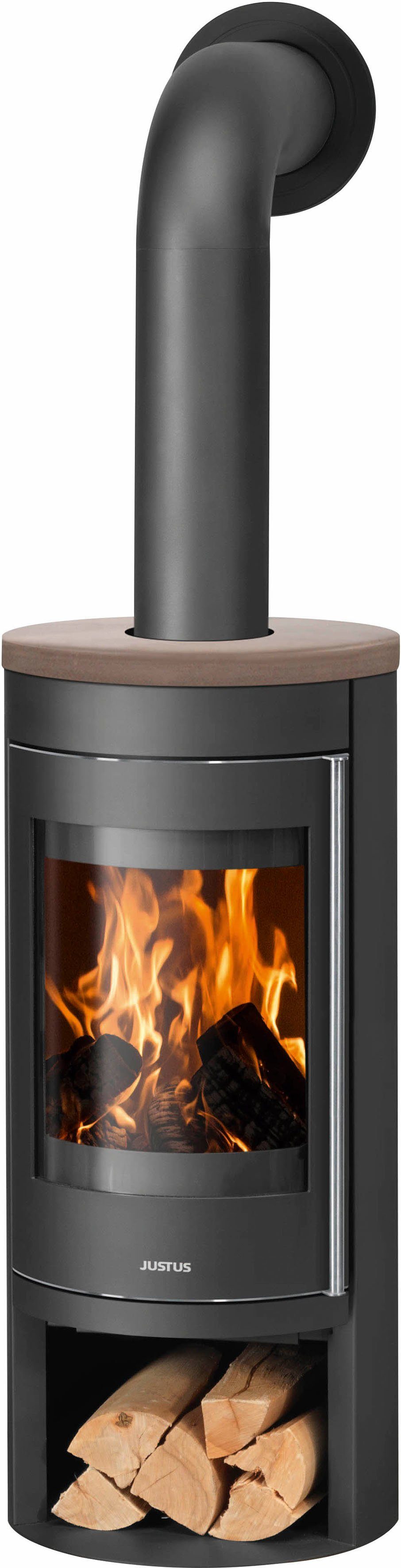 JUSTUS Kaminofen Mino 2.0 Grappa, 5,5 kW, Zeitbrand