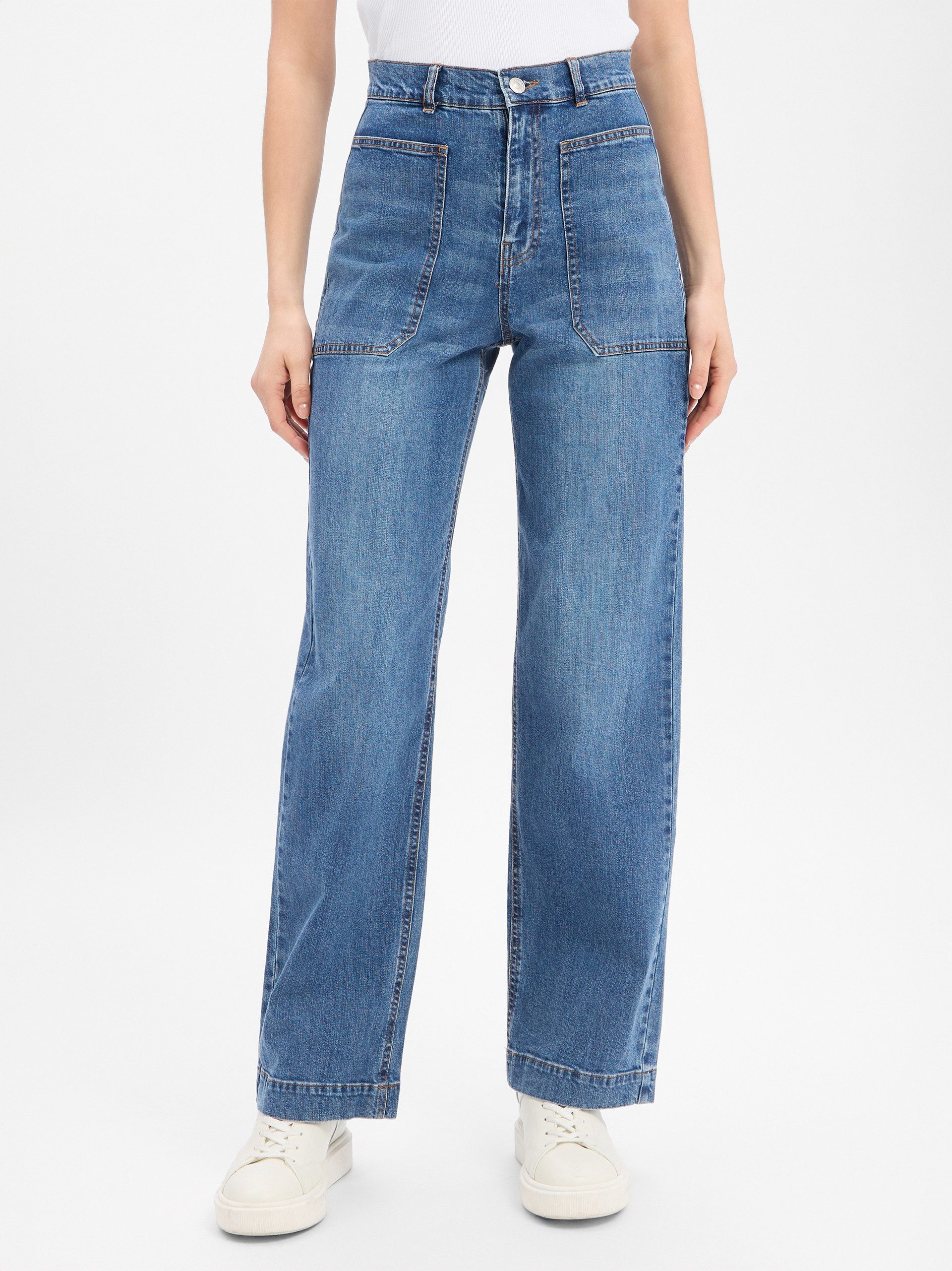 Marie Lund Straight-Jeans