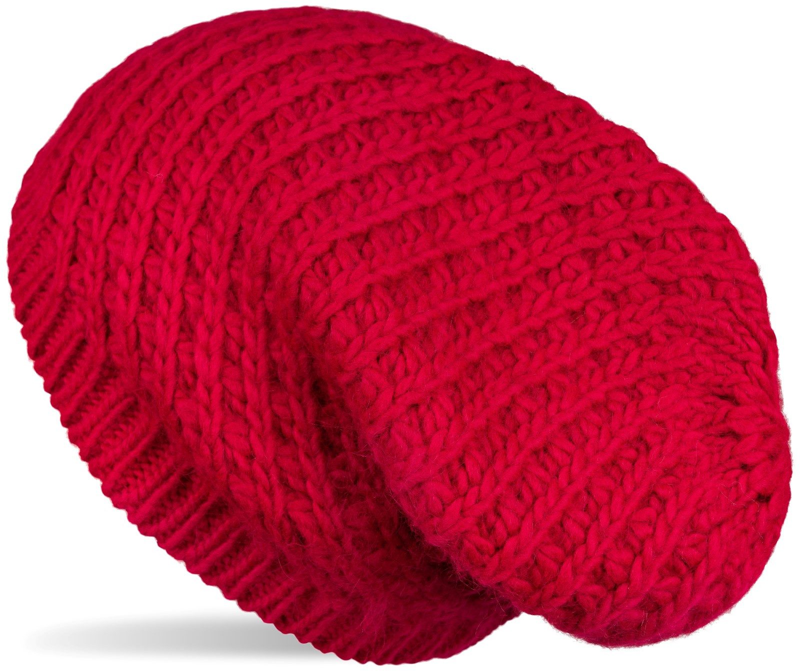 Strickmütze Grobstrick Beanie Mütze