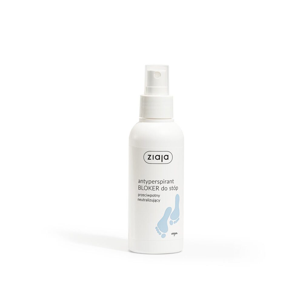Ziaja Deo-Spray Bloker Antitranspirant für Füße neutralisierendes Spray 100ml