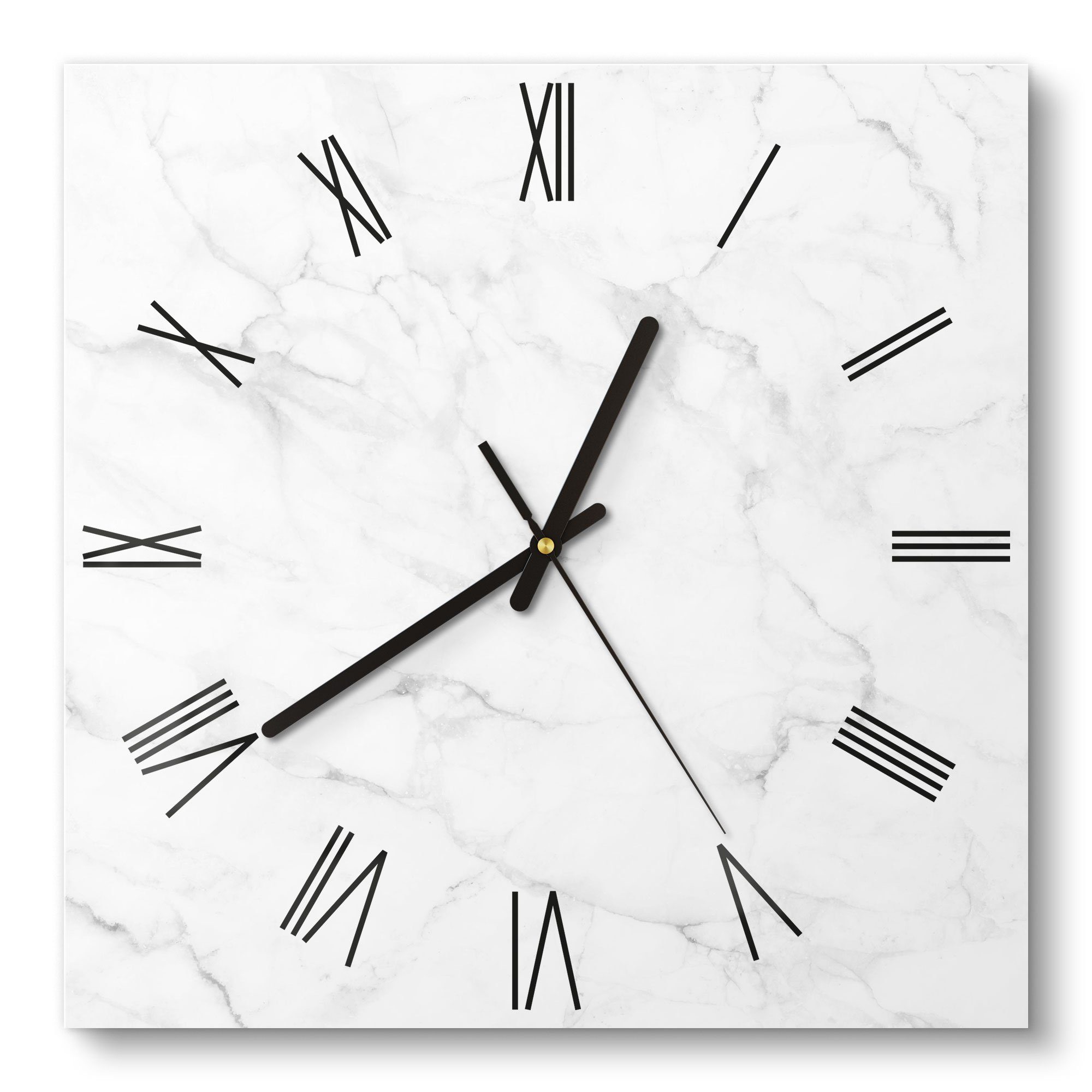 DEQORI Wanduhr 'Marmorplatte im Detail' (Glas günstig online kaufen
