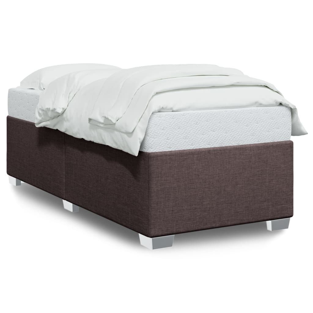 vidaXL Bett Bettgestell ohne Matratze Dunkelbraun günstig online kaufen