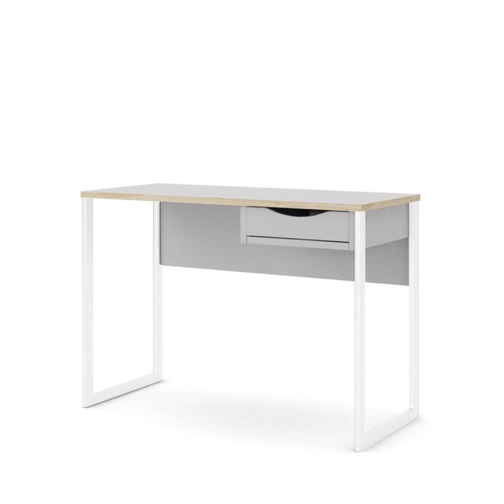 ebuy24 Schreibtisch »Fula Schreibtisch 110 cm 1 Schublade weiss, matt w«  online kaufen | OTTO
