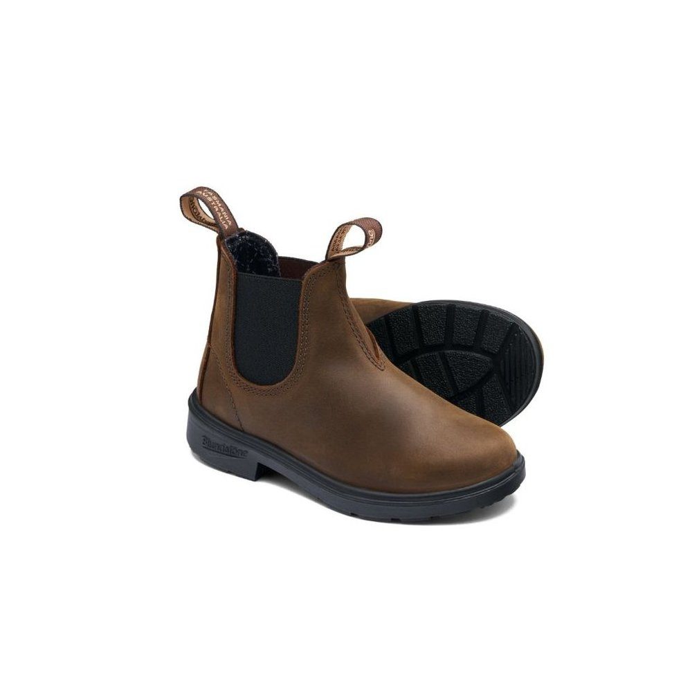 Blundstone 1468 Gumsole Antique Brown Leather (Kids) Stiefel