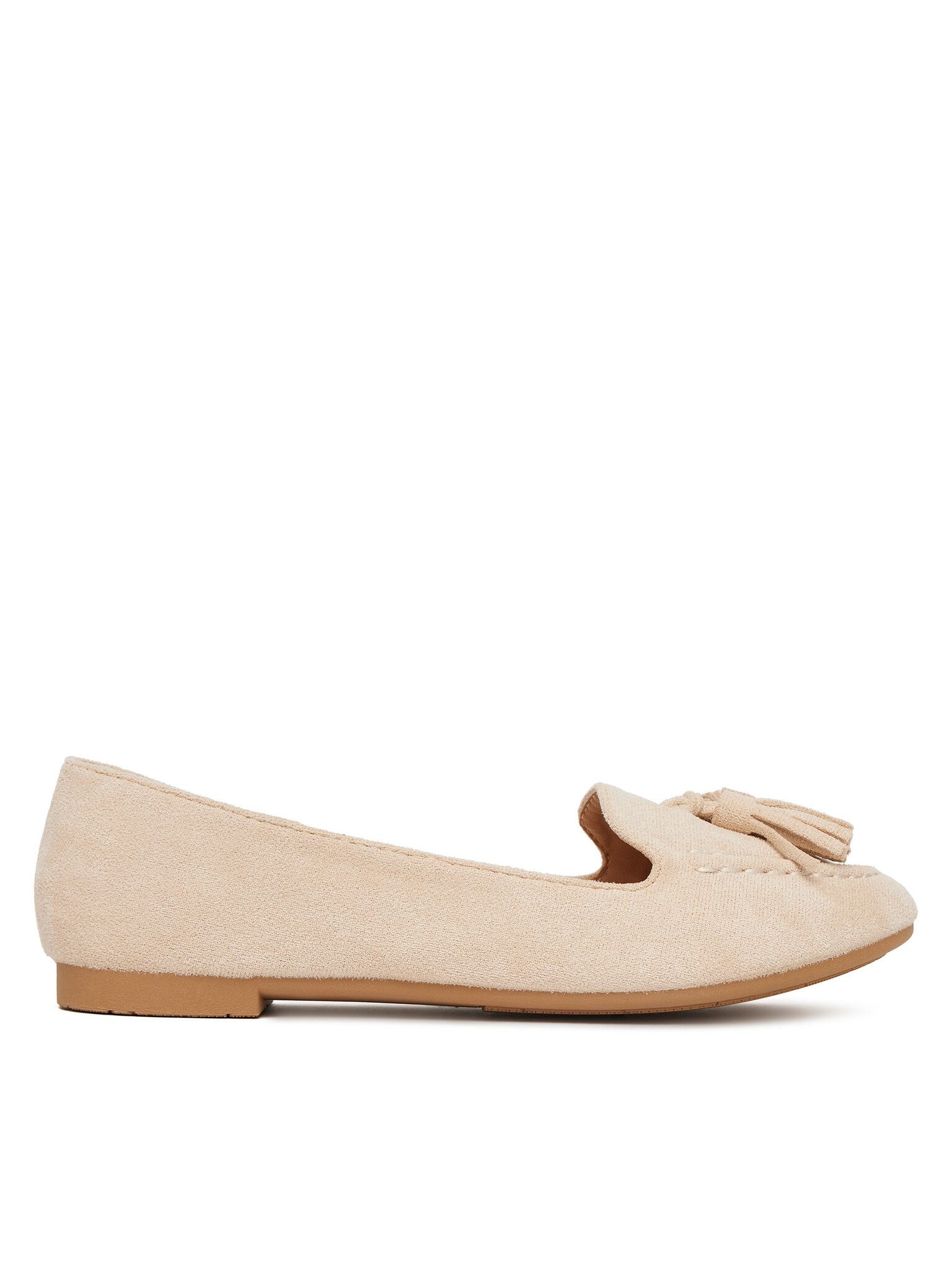 DeeZee Deezee Damen-Loafers Beige QH1829-89 Mokassin