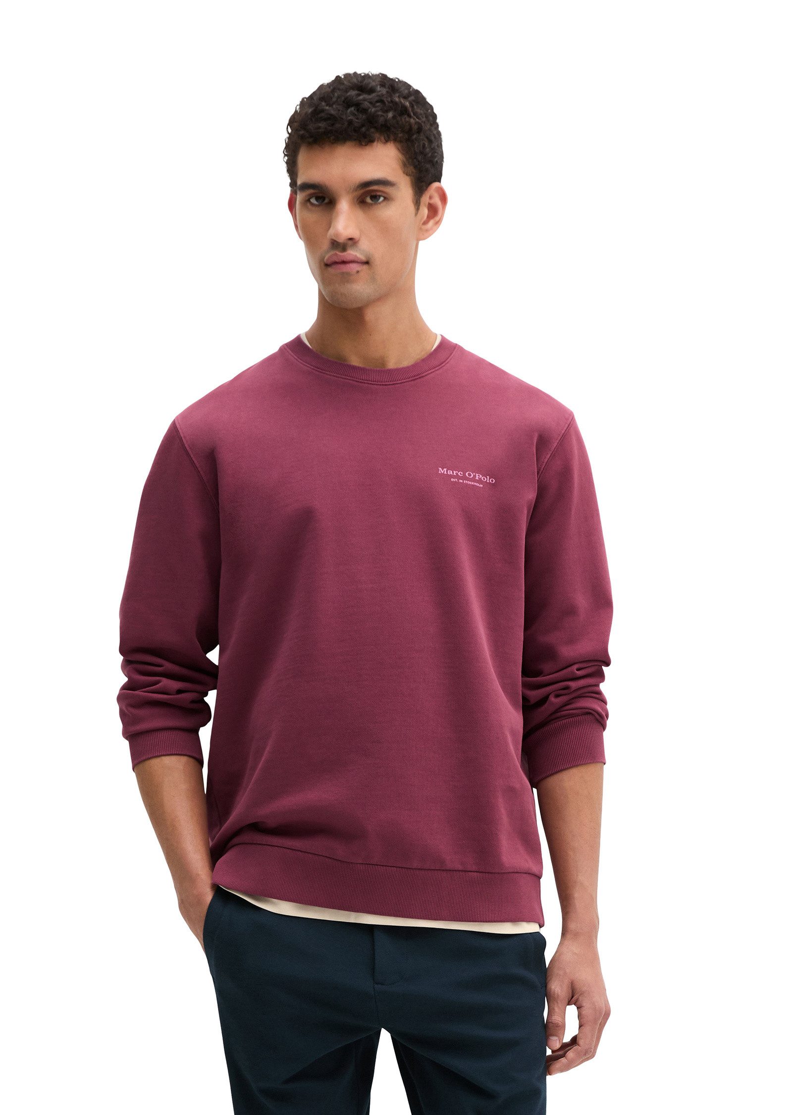 Marc O'Polo Sweatshirt mit Logoprint auf dem Rücken