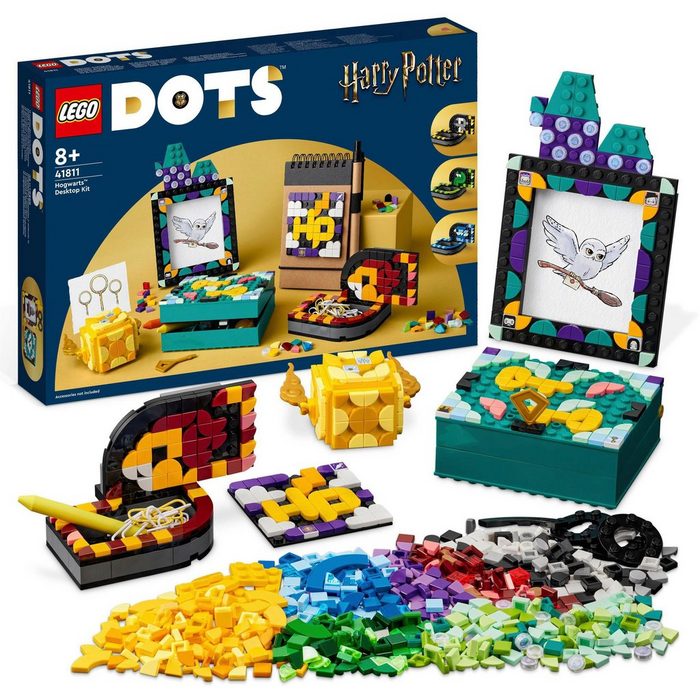LEGO® Konstruktionsspielsteine Hogwarts Schreibtisch-Set (41811) LEGO® DOTS (856 St)