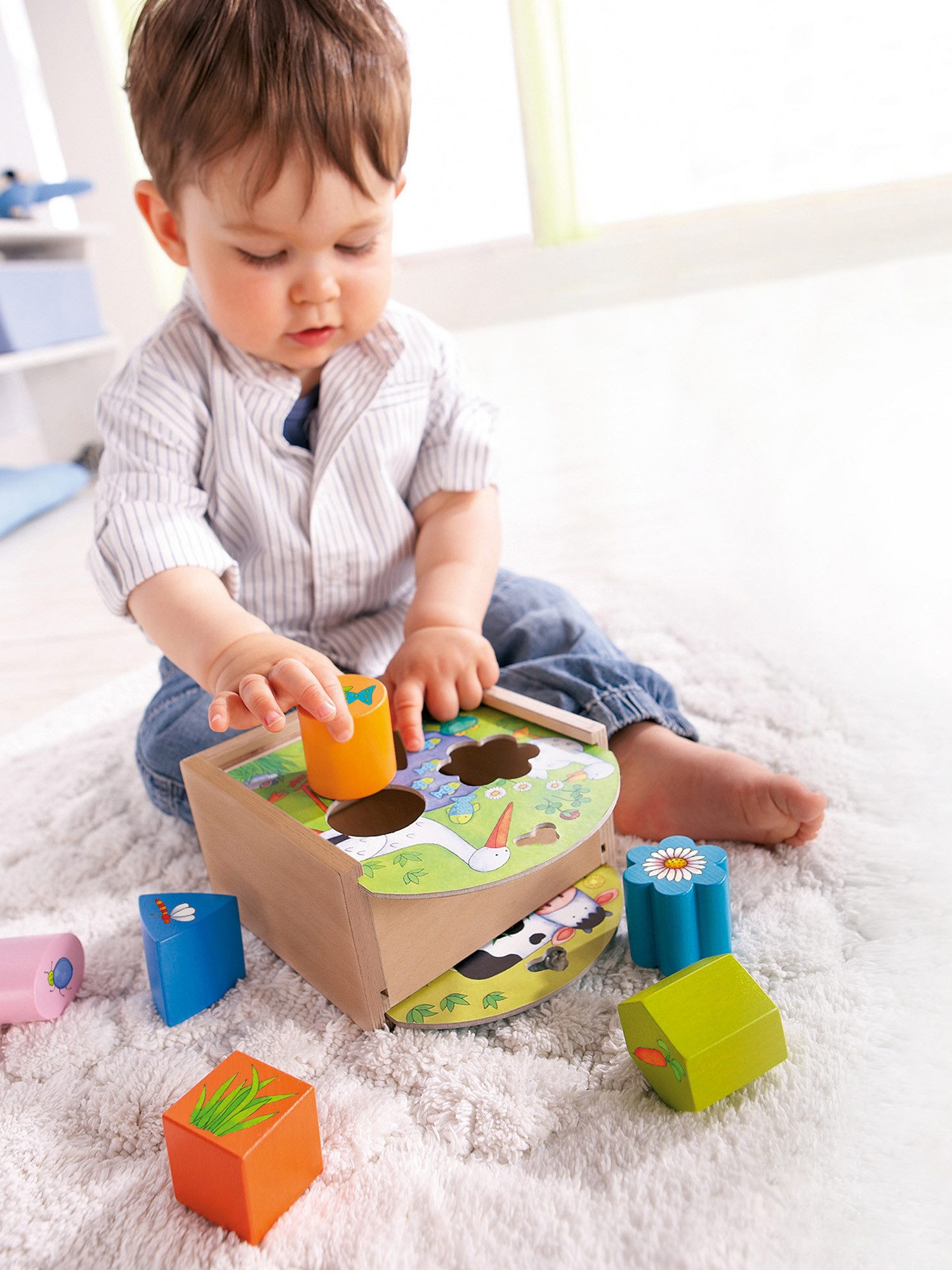 Haba Lernspielzeug Sortierbox Tiere, unisex neutral