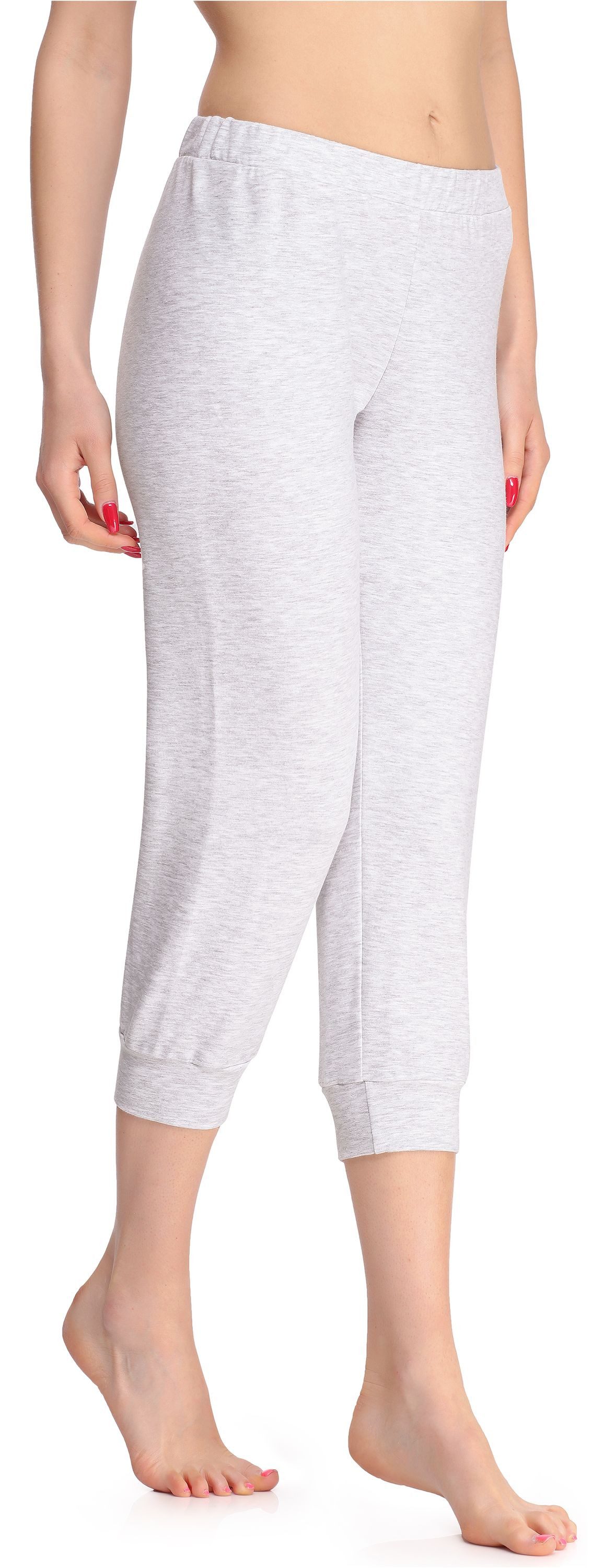 Merry Style Jogginghose Damen 3/4 Hose MS10-262 (1-tlg) elastischer Bund