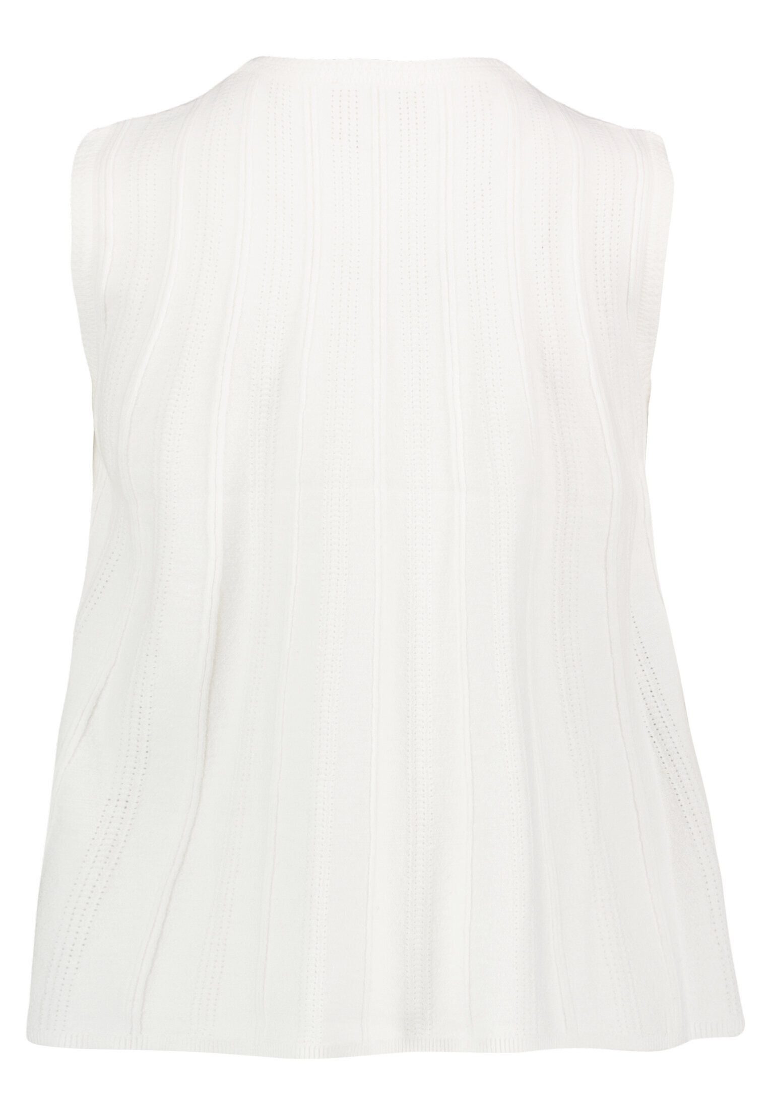Cartoon Stricktop Damen mit Rundhalsausschnitt