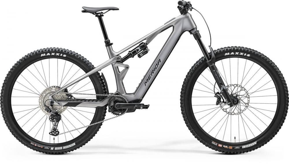 Merida S-Pedelec Merida eONE-SIXTY SL 6000 I1 gunmetal XL Grau - leistungsstarkes E-MTB