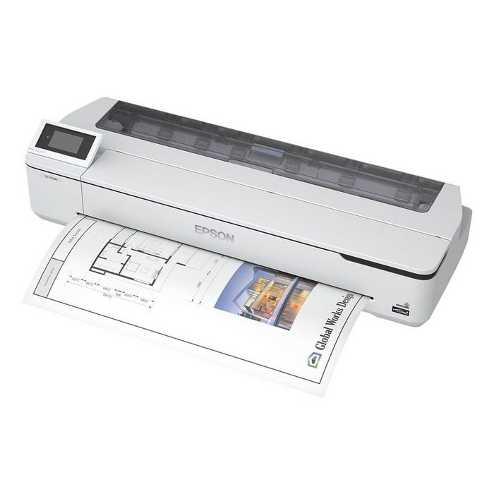 Epson SureColor SC-T5100N Großformatdrucker (A0 Farb-Tintenstrahldrucker Tischgerät LAN/WLAN)