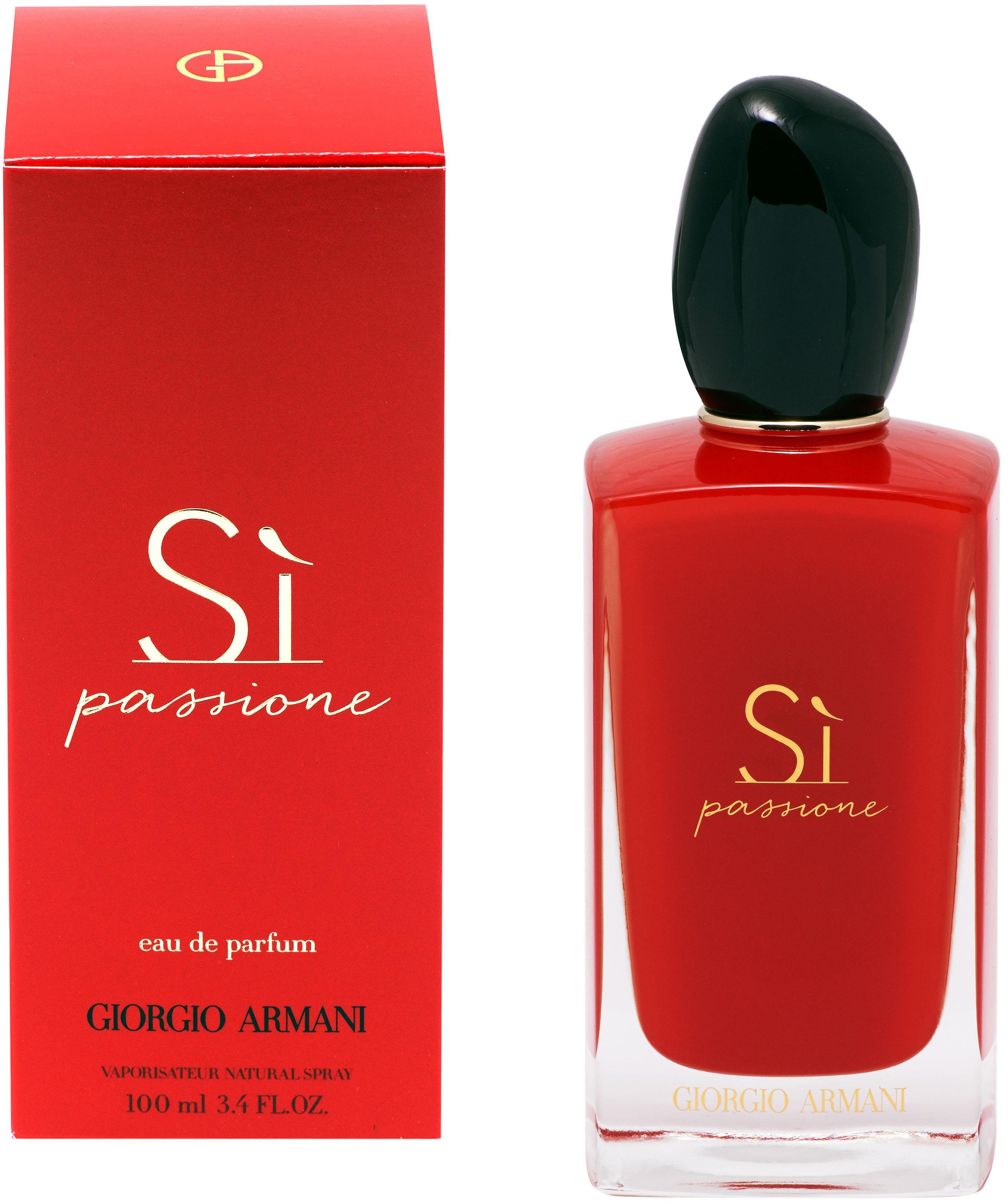 Giorgio Armani Eau de Parfum SÍ PASSIONE, EDP mit blumiger Herznote