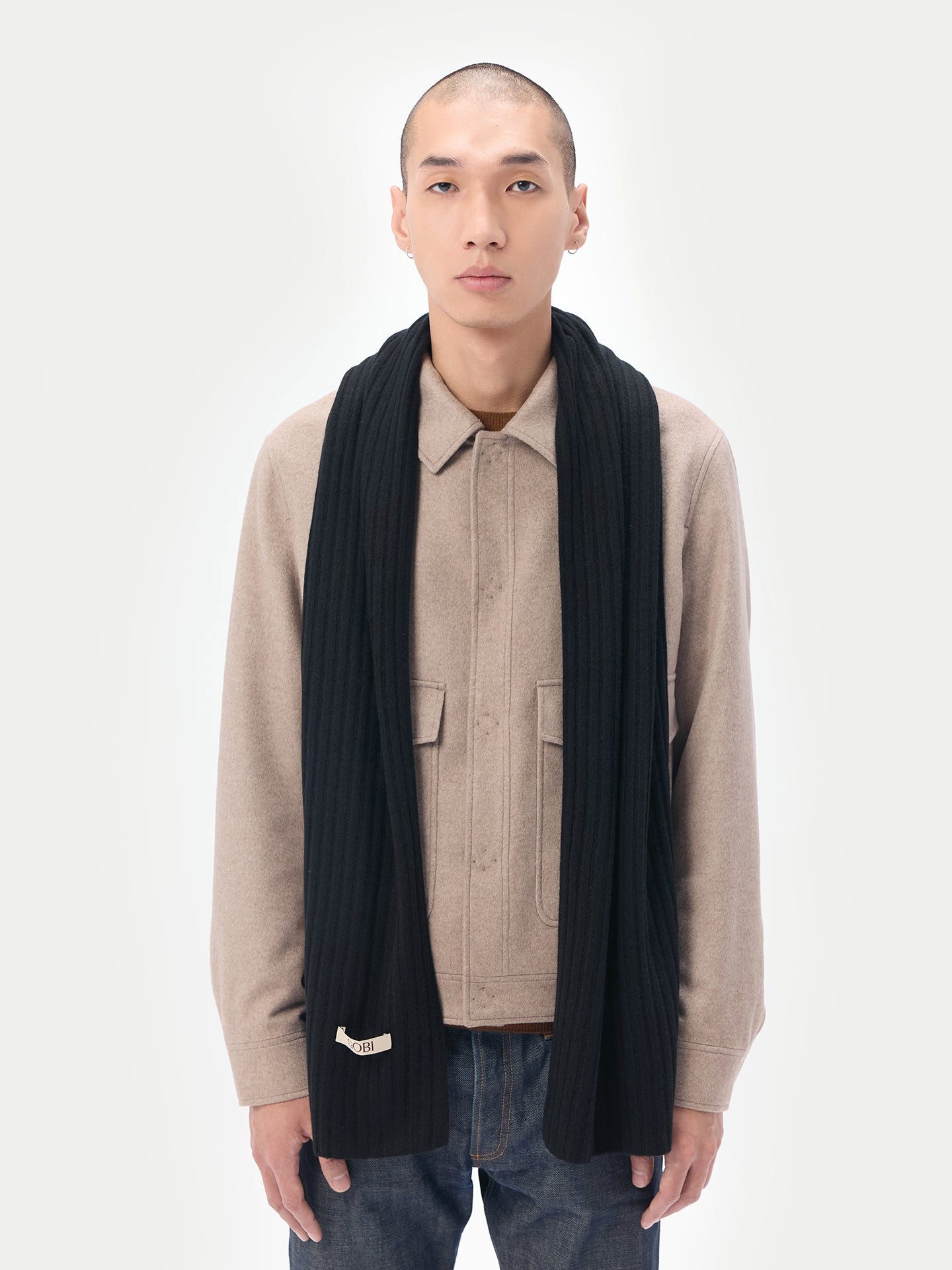 GOBI Cashmere Strickschal Rippstrick Schal aus günstig online kaufen