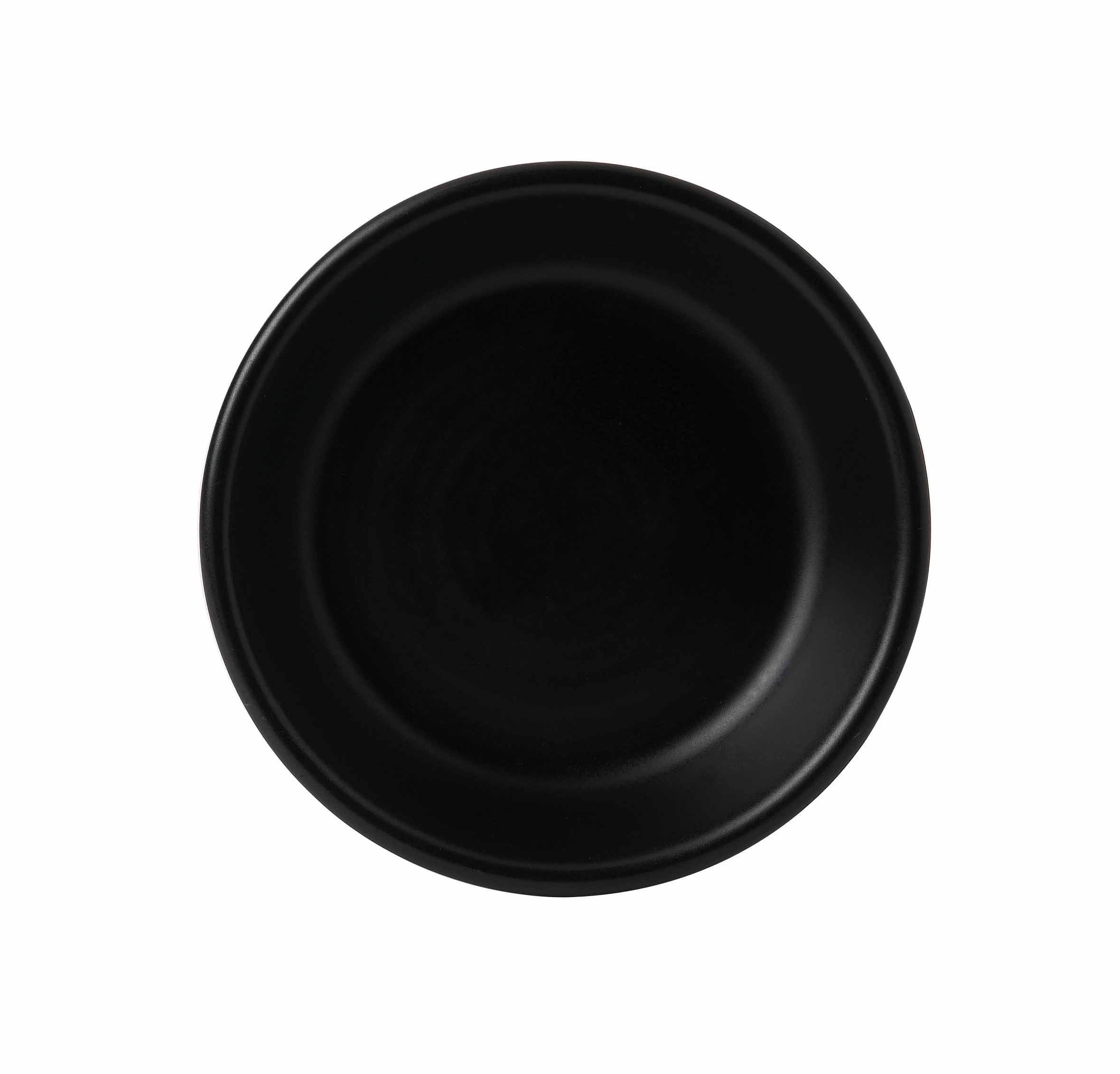 Dudson Dessertschale Dudson Evo Jet Tapas Schale 15,98cm Rund Schwarz 6 Stück, Porzellan