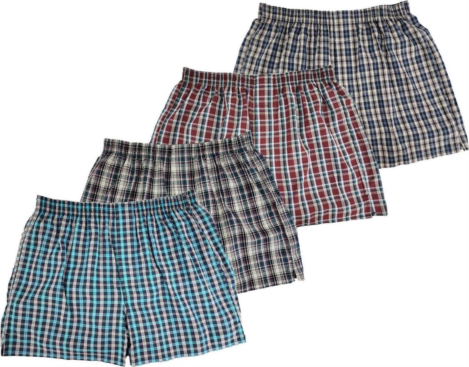 EloModa Boxershorts 4 Stück Herren Boxershorts Unterhosen Männer, Gr. M L X günstig online kaufen