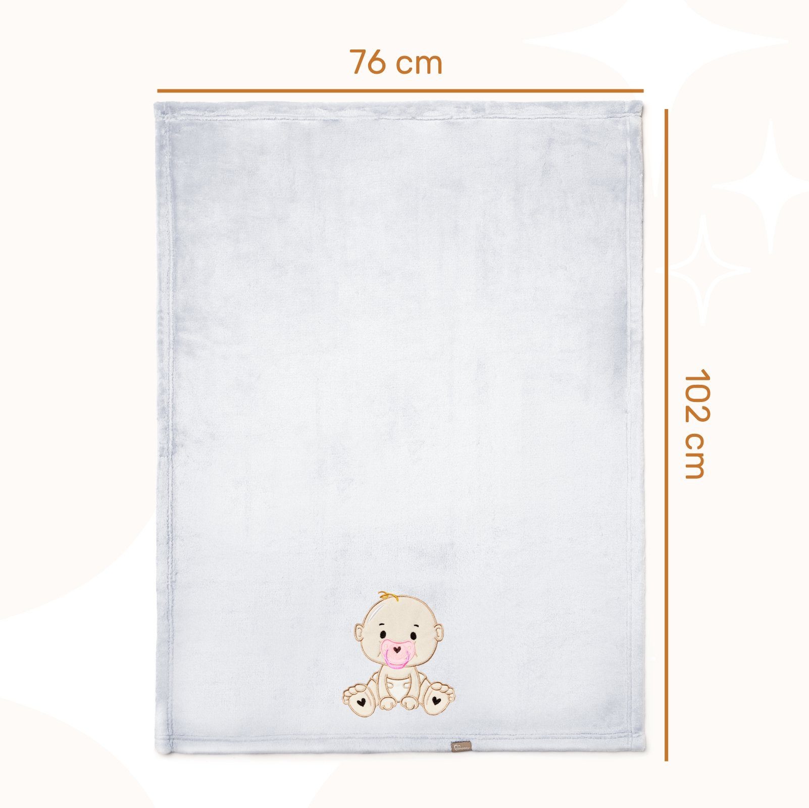 Wohndecke Warme Kuscheldecke Babydecke Blanket Baby günstig online kaufen