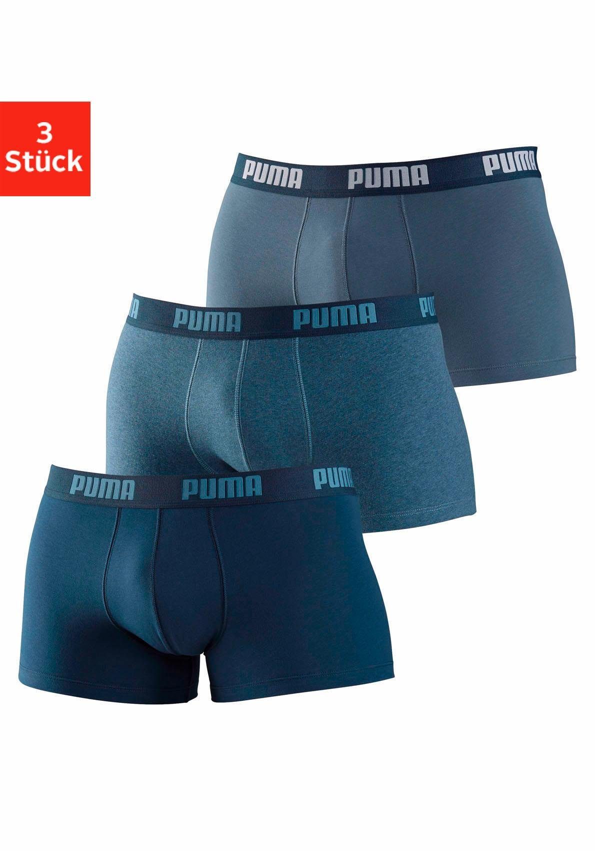 PUMA Hipster (Packung, 3-St) in 3 Blautönen