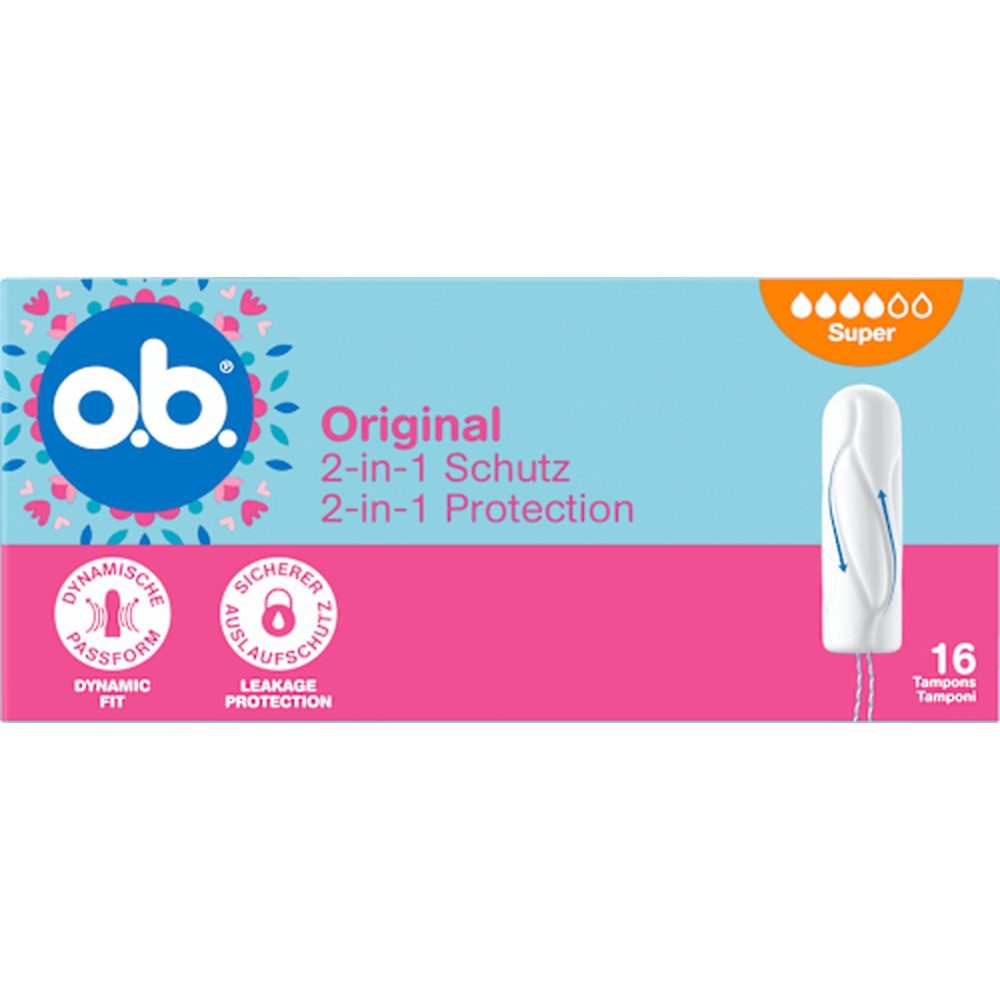 o.b. Tampons O.B. Tampons Super