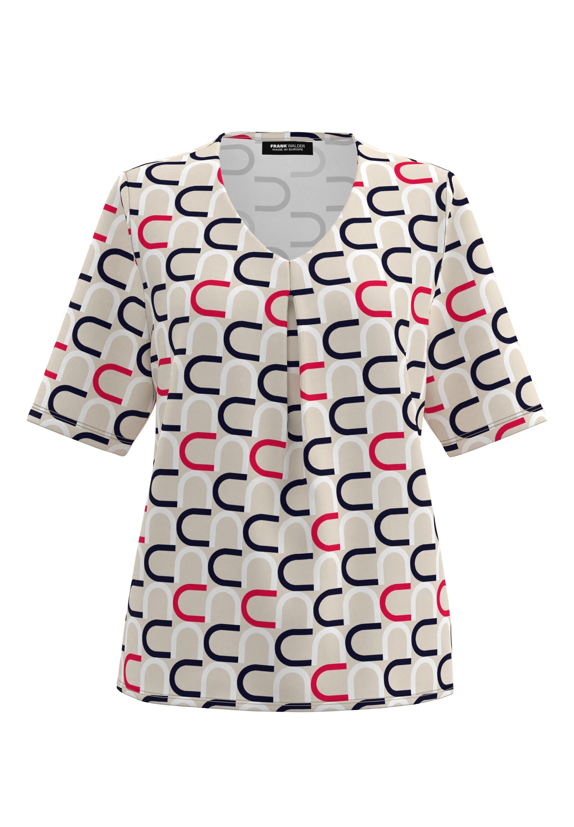 FRANK WALDER Blusenshirt mit Retro-Charme günstig online kaufen