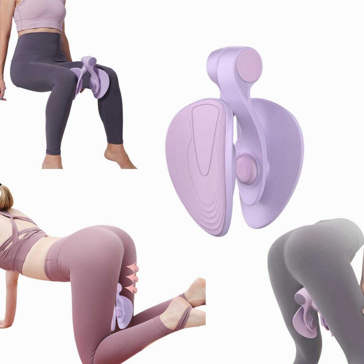 XDeer Multitrainer Hüft-,Bein- und Beintrainer, Oberschenkeltrainer für Frauen, (Packung, zu Haus), aus ABS- und Silikonmaterialien