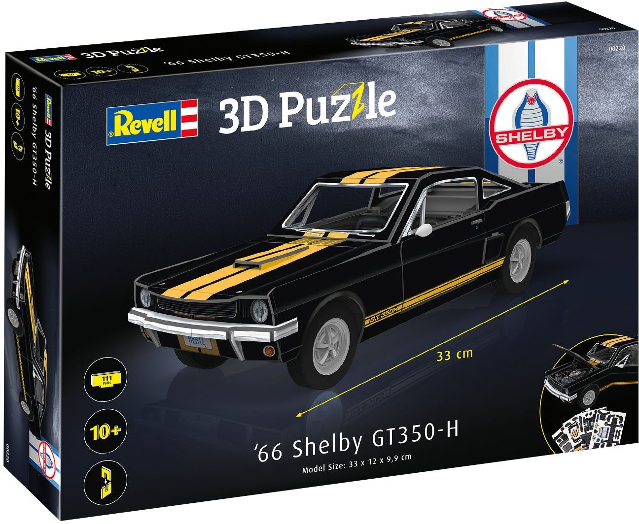 GT350-H, 3D-Puzzle 66 Shelby Puzzleteile 111 Revell®