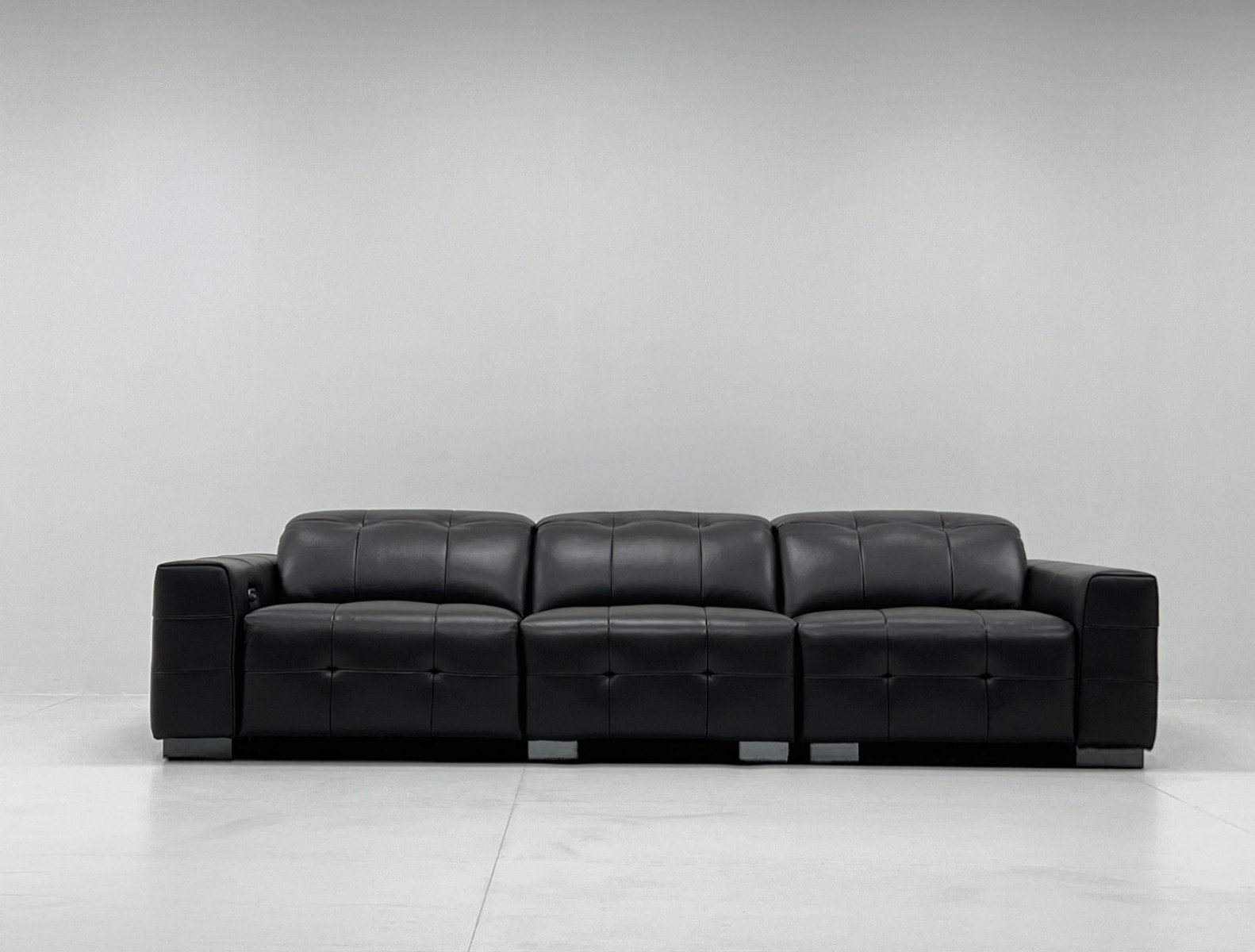 Salottini Big-Sofa XL Kinosofa Recliner Fabiano Leder Sofa Bigsofa Motor, Echtleder
