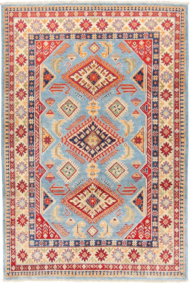 Orientteppich Kazak 149x227 Handgeknüpfter Orientteppich, Nain Trading, rechteckig, Höhe: 5 mm