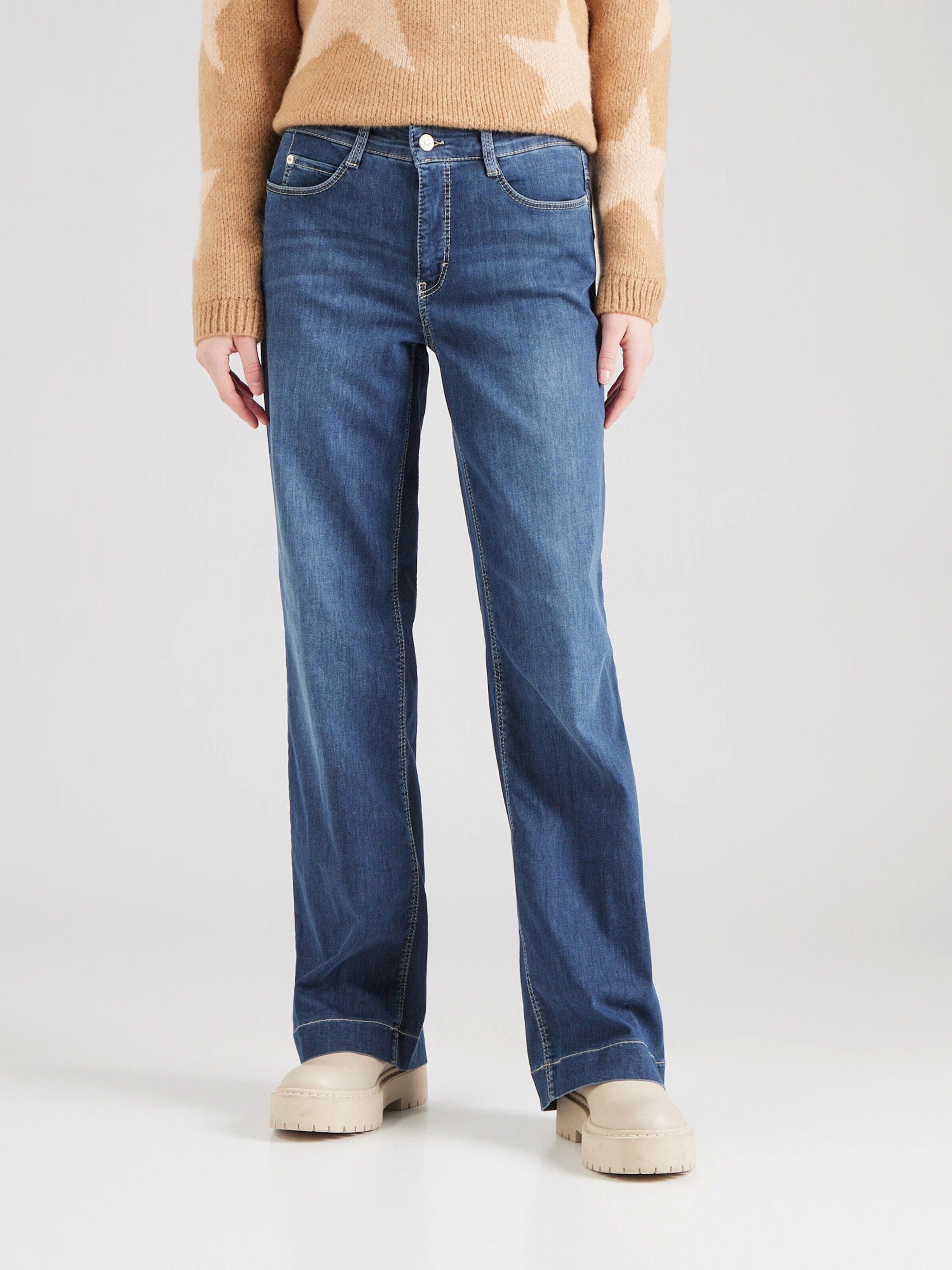 MAC Weite Jeans "DREAM WIDE", mit weitem Bein-Stretch günstig online kaufen