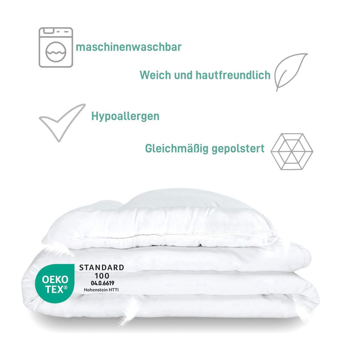 ibettertec Kinderbettdecke + Kopfkissen Kinderbetten Set günstig online kaufen