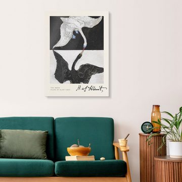 Posterlounge Acrylglasbild Hilma af Klint, The Swan, Wohnzimmer Modern Malerei